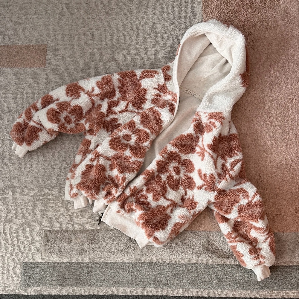 Free People Fleece Canyon Moon Jacket